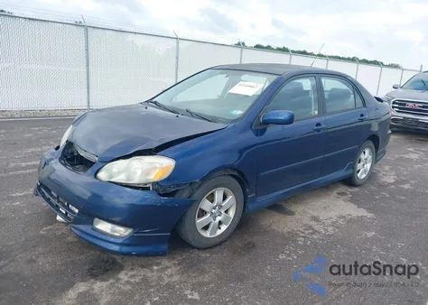 2003 Toyota Corolla S z USA, uszkodzony, nr VIN 2T1BR32E73C011760